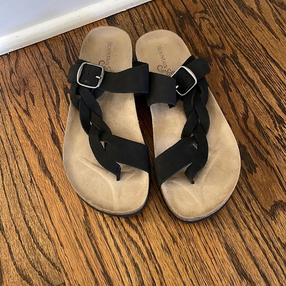 Mountain Sole Shoes - Mountain Sole braided sandals genuine leather